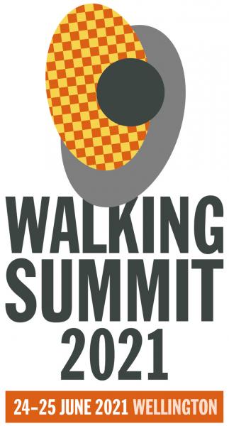 Image with the Walking Summit 2021 logo