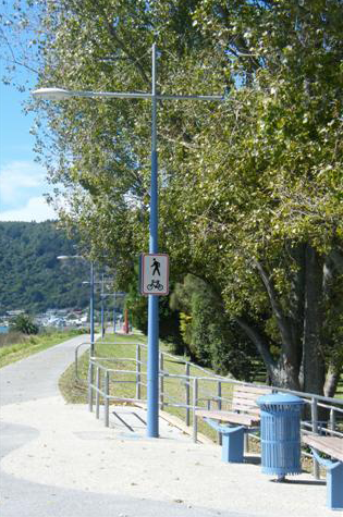 warren cole with signpost